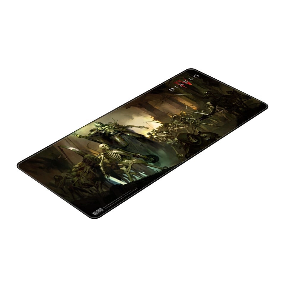 Diablo IV Skeleton King XL Silk Fabric Gaming Mouse Pad - 90x42 cm