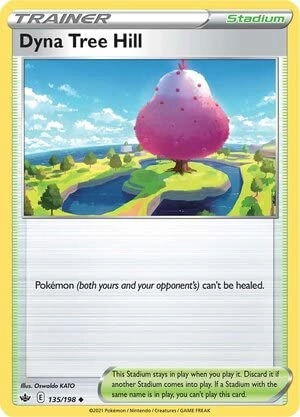 Pokémon Pokemon Dyna Tree Hill 135/198 - Chilling Reign - English