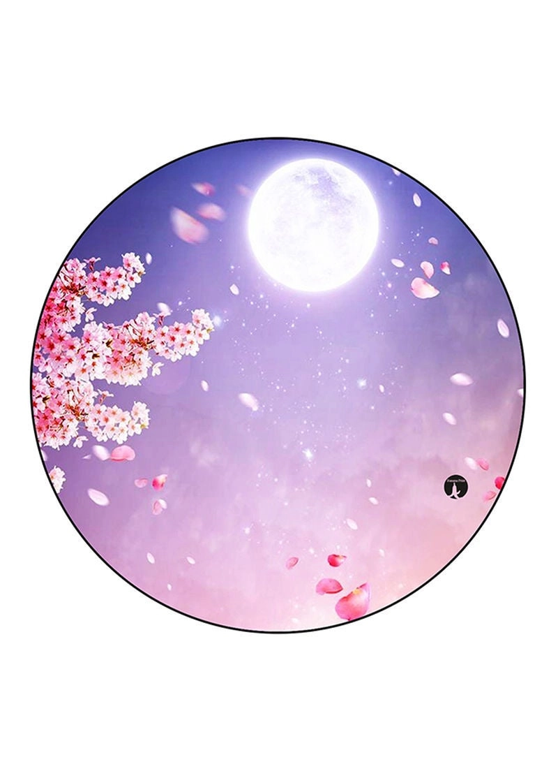 Moon Printed Mouse Pad
