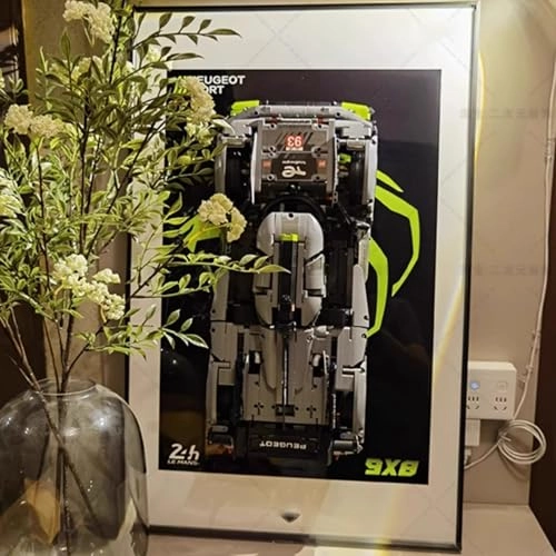 Acrylic Display Box for LEGO 42171/42206/42207 - Transparent Dustproof 3mm thickness