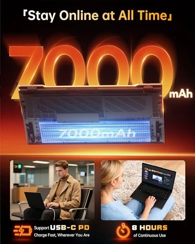 P1 - 17.6'' N5095 16GB DDR4 512GB SSD + 128GB eMMC