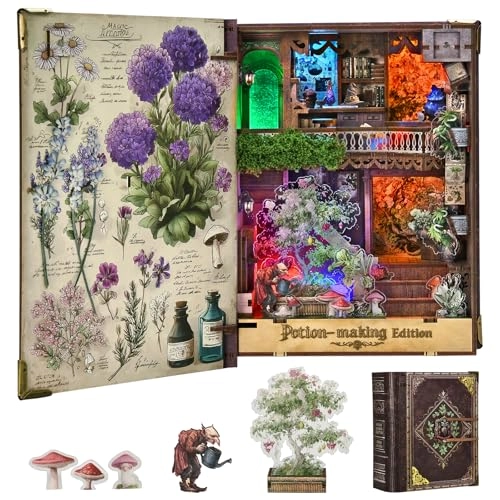 MiniCity Book Nook - Tiny House DIY LED