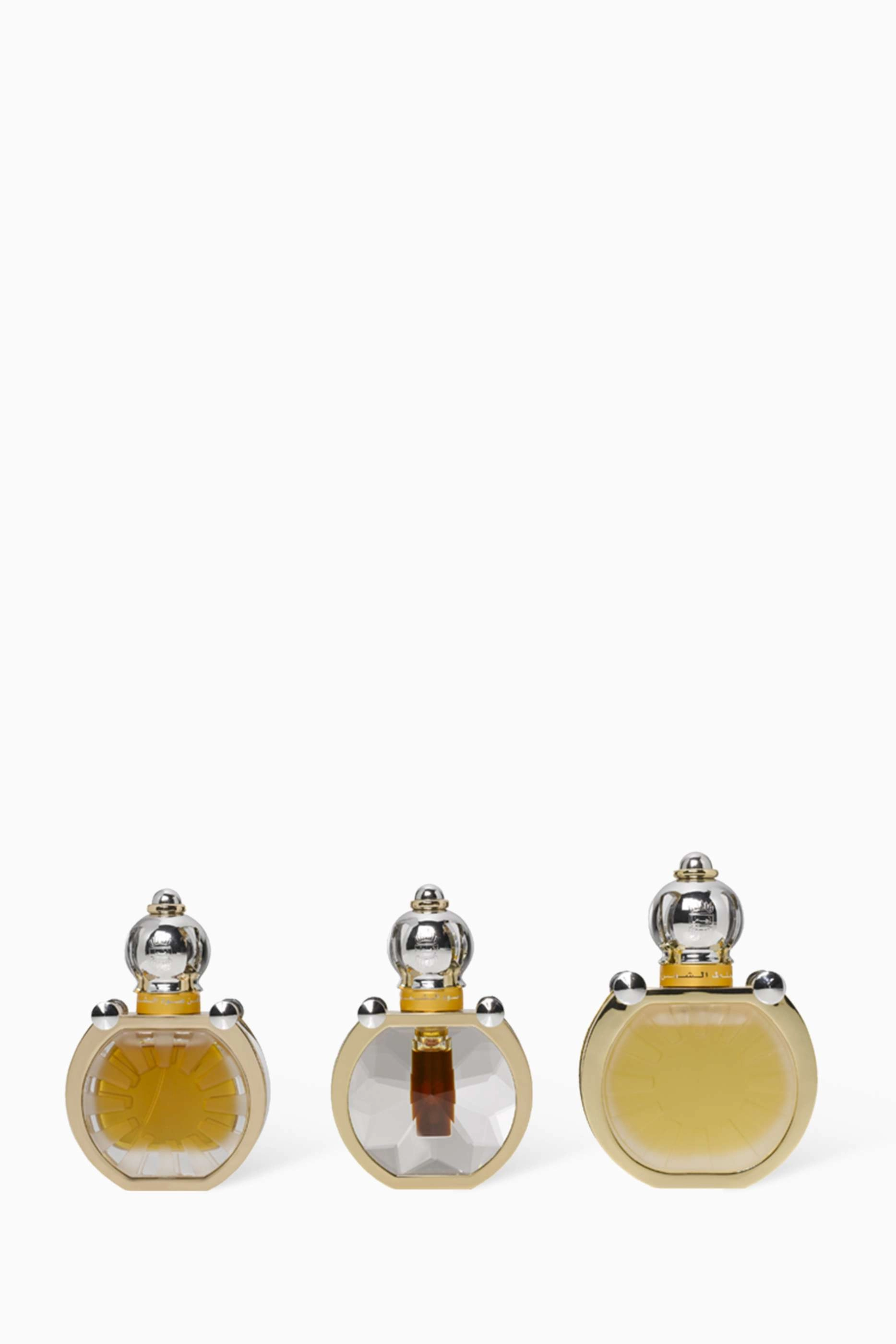 Ajmal Perfumes Concentrated Perfume Oil - 3ml + Eau de Parfum - 30ml + Mukhallat Eau de Parfum - 50ml