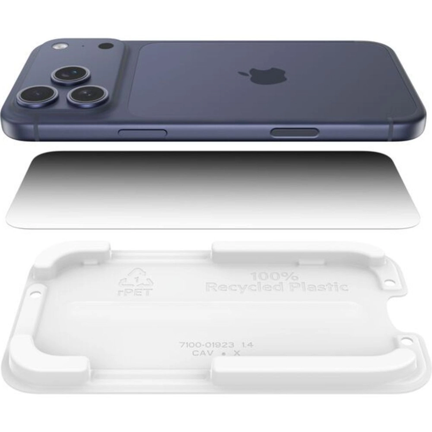 InvisiGlass Privacy Screen Protector - Tempered Glass iPhone 17 Pro Max