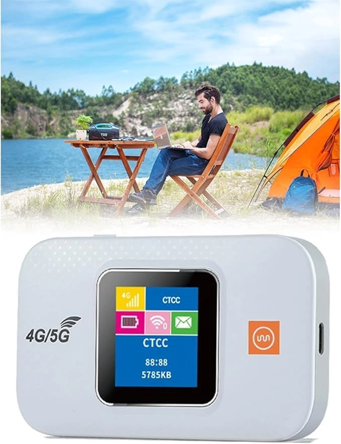 4G LTE Portable WiFi Hotspot Router - 802.11 b/g 150 Mbps