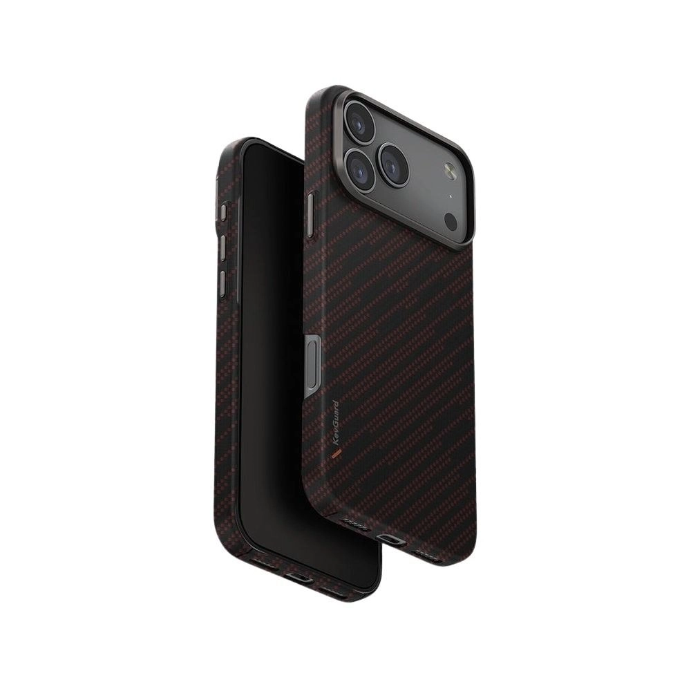 Uniq Hybrid Keva Edge - 100% genuine aramid fiber for Apple iPhone 17 Pro Max