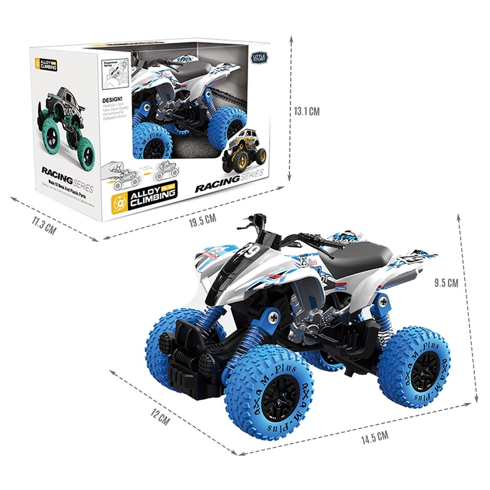 Pull Back Die Cast Toy Car - 1:32