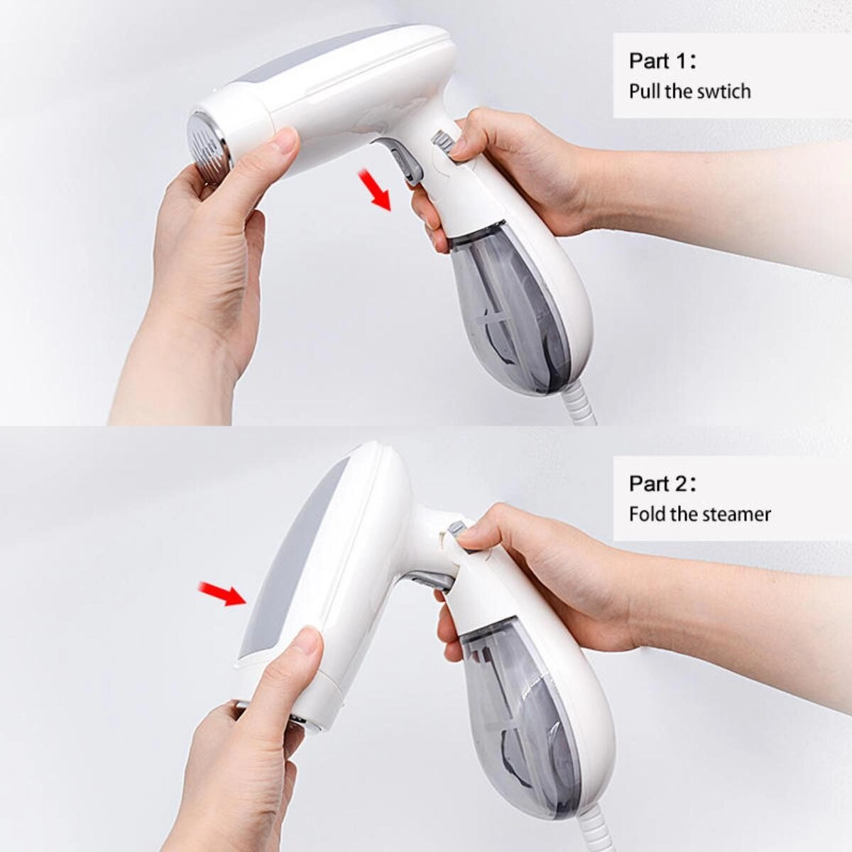 Garment Steamer - 1500W Portable Handheld Overheat Protection