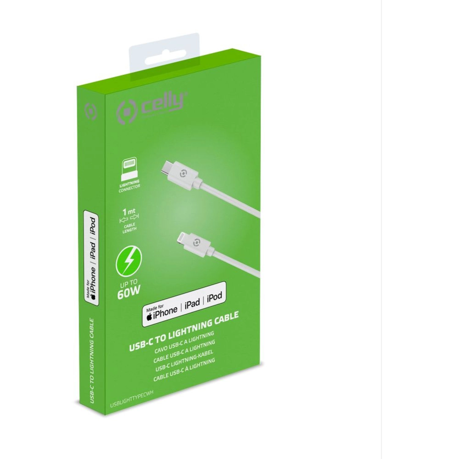 Lightning To USB Type-C Cable Lightning to USB Type-C 1m