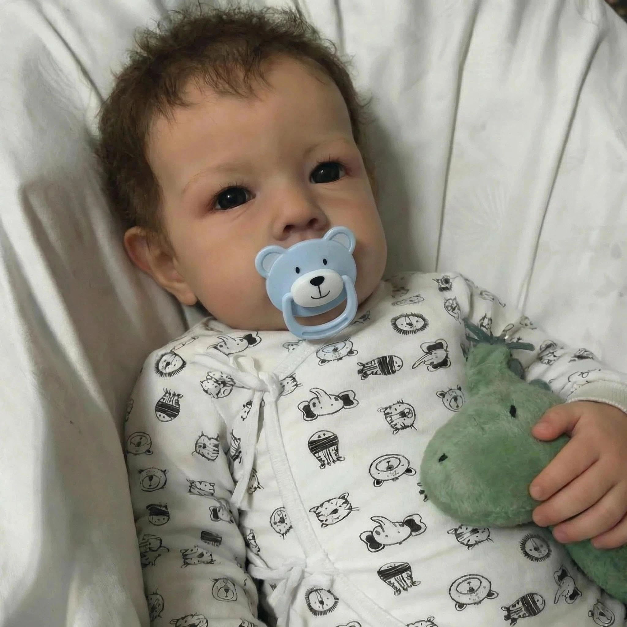 Liam Reborn Baby Doll - 20'' Silicone Boy Ages 3+