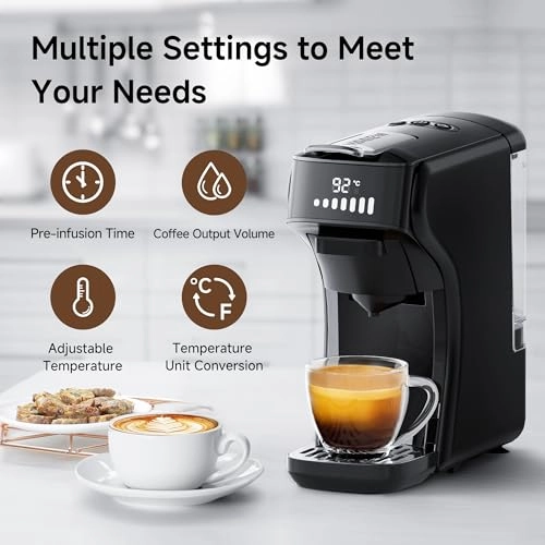 5-in-1 Capsule Coffee Maker H1B