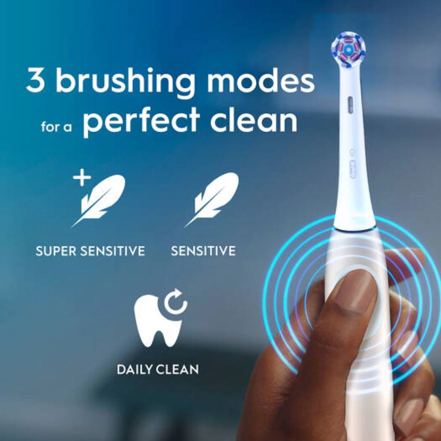 iO Series 2 - Electric Toothbrush White Gum Pressure Sensor