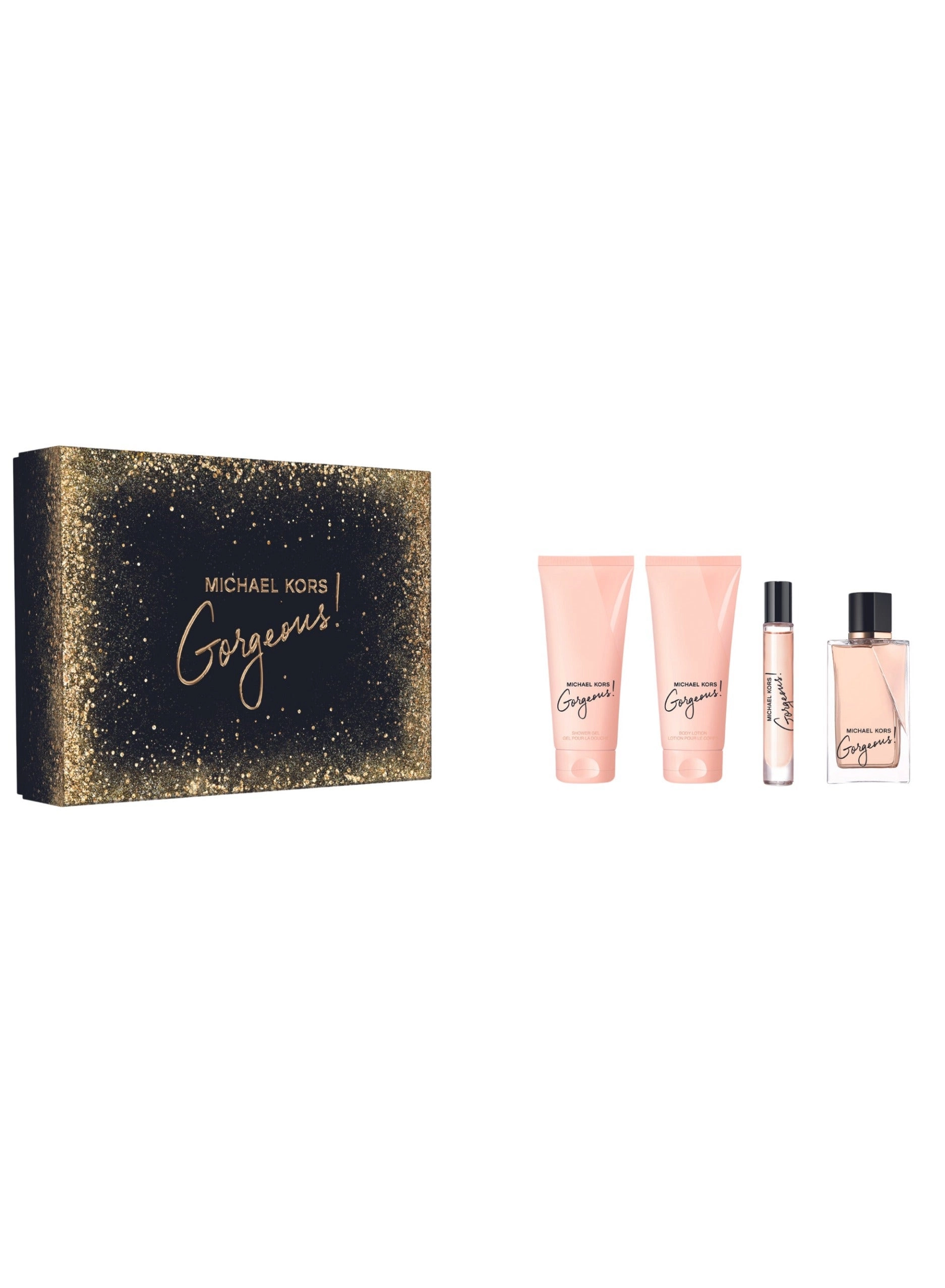 Big Brands Perfumes Gorgeous! Eau de Parfum 100 ml + 100 ml + 100 ml + 10 ml Gift Set