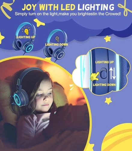 USB Type C Kids Headphone Wired Headphone