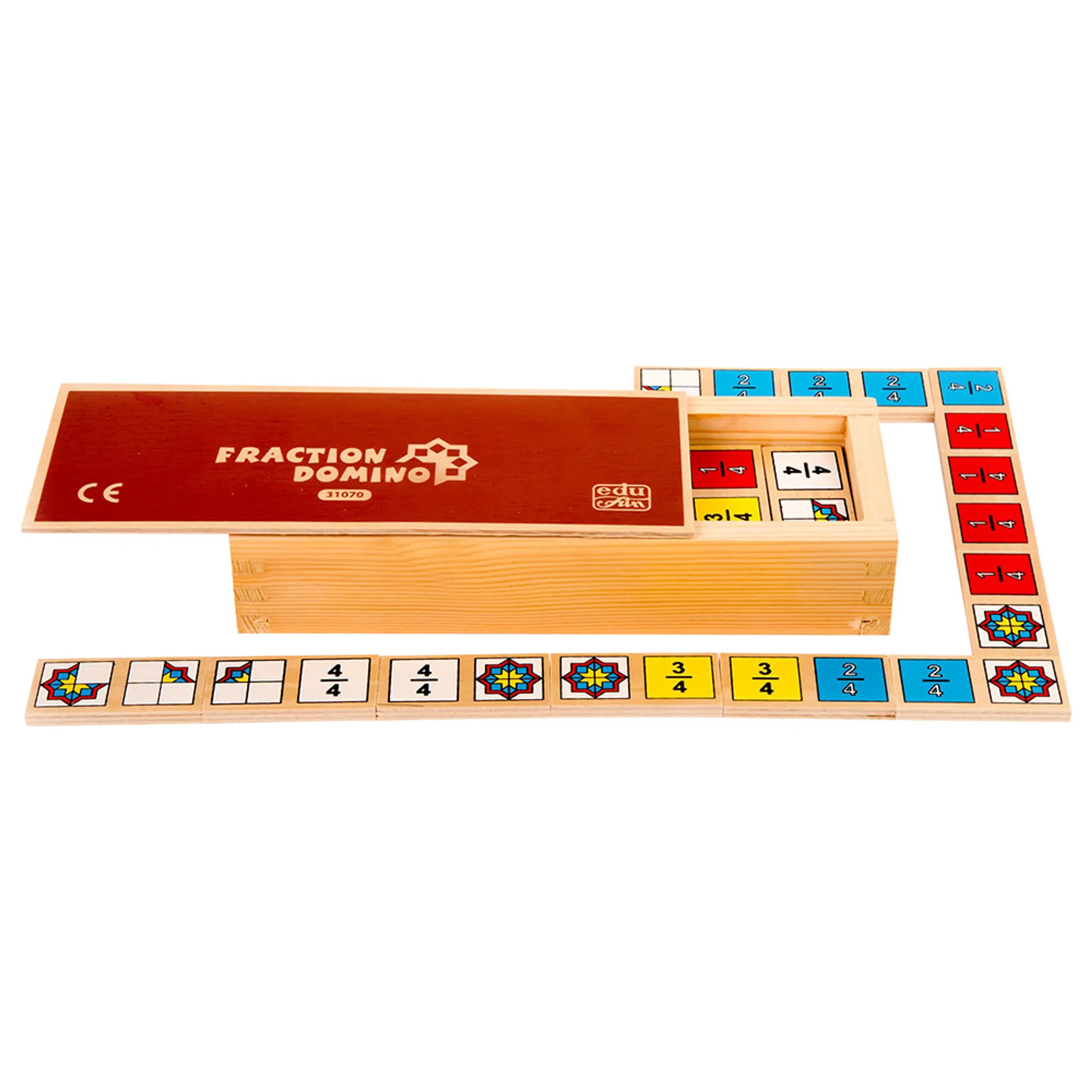 Edu Fun Fraction Domino - Suitable for 7 to 9 yrs