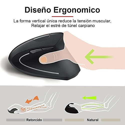 Ergonomic Mouse - Wireless