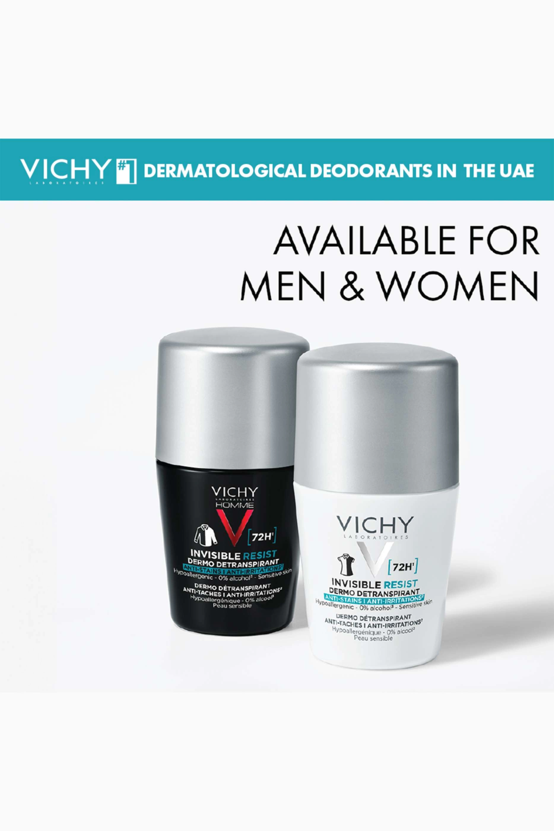 72-Hour Anti-Perspirant Homme Deodorant - No scent 50 ml