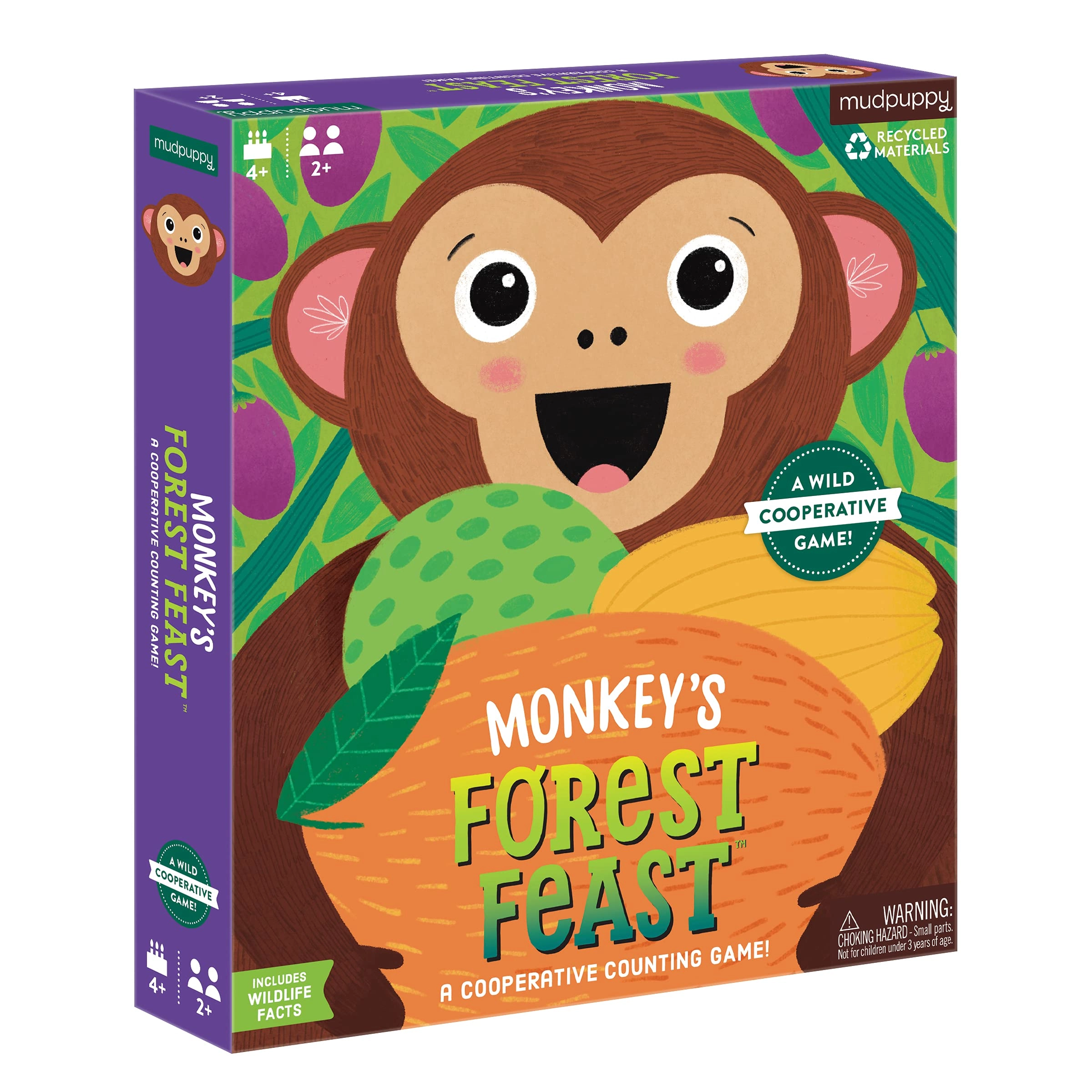 Mudpuppy Monkey's Forest Feast - Cooperative Game