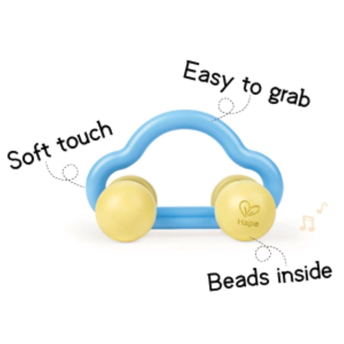 Rattle And Roll Toy Car - 8 months & above