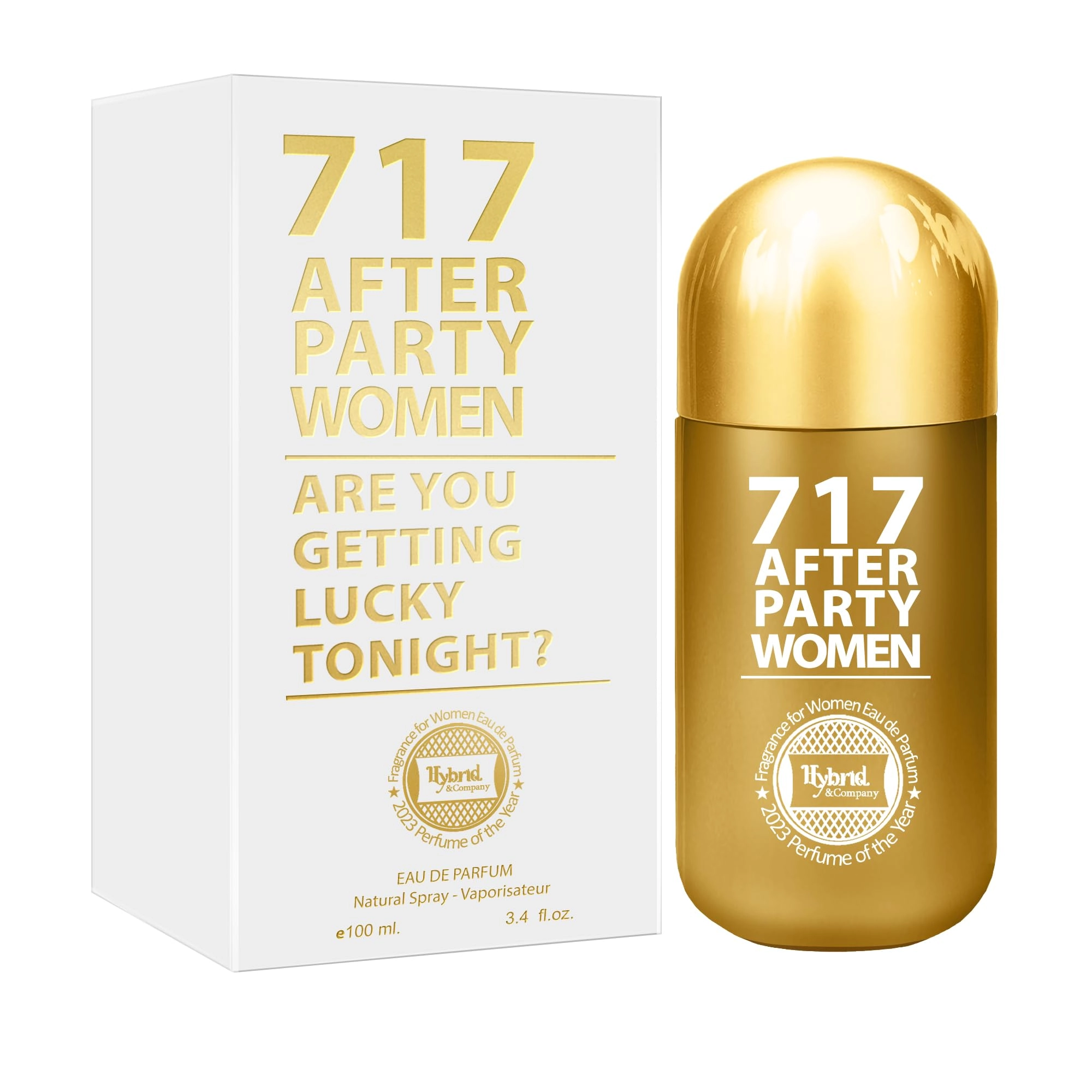 Hybrid & Company 717 After Party Women Eau de Parfum 3.4 Fl Oz