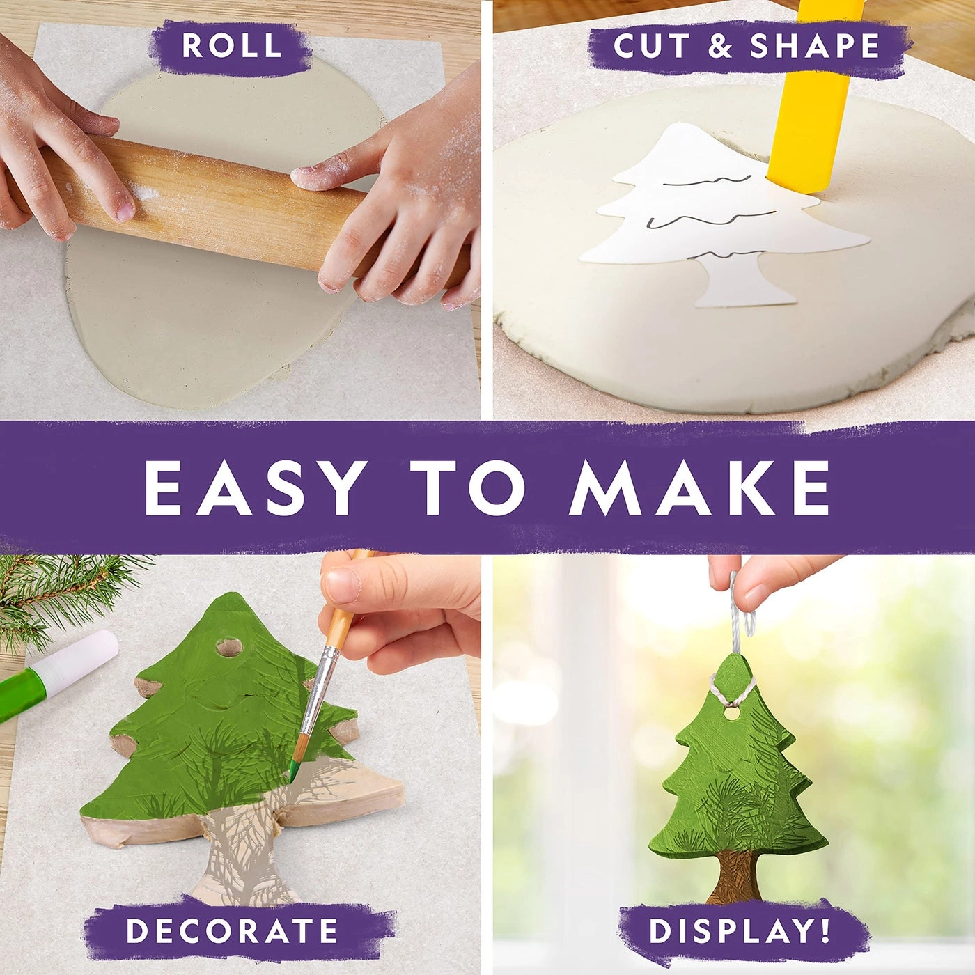 Modeling Clay Arts & Crafts Kit - Air Dry Clay 2 lb.