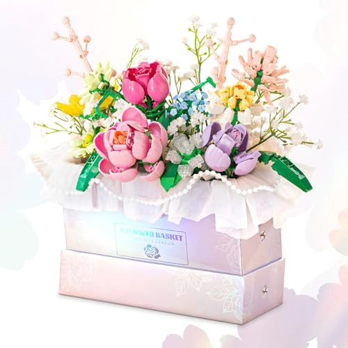 HIGH GODO Flower Bouquet Building Set - 706pcs