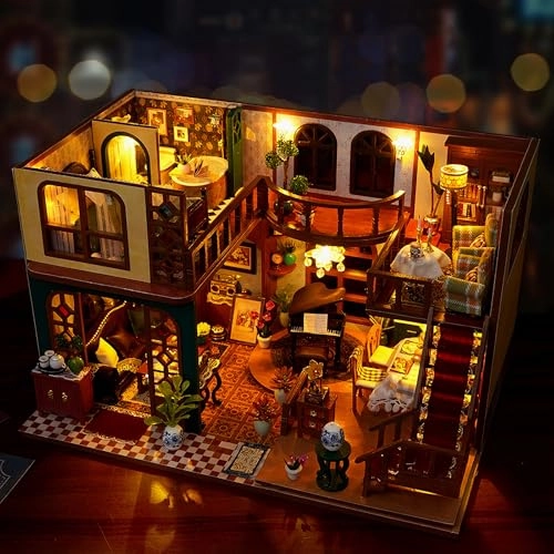 Miniature Dollhouse Kit - DIY Assembly Required