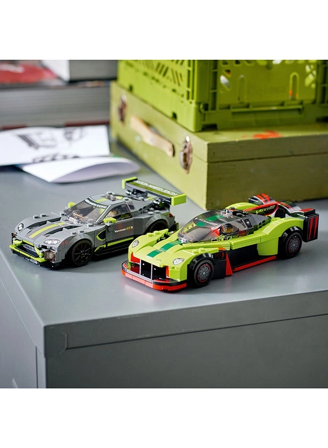 Aston Martin Valkyrie AMR Pro + Aston Martin Vantage GT3 (76910)