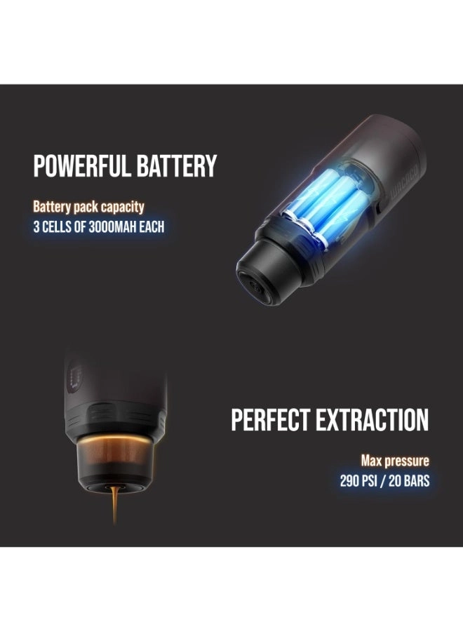 PIXAPRESSO - Portable Integrated Grinder