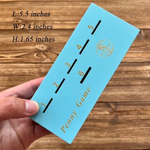 Drop Penny Game - Premium Version Wood Box