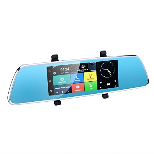 Rear View Mirror Car DVR - 1080p 30fps