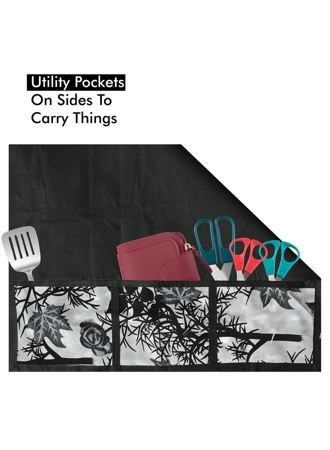 Fridge Top Cover - 99 X 56 CM + Fridge Handle Covers - 2 30 X 16 CM + Fridge Mats - 4 pieces 28 X 43 CM