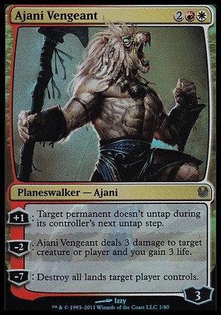 Magic: the Gathering Ajani Vengeant - Duel Decks Foil