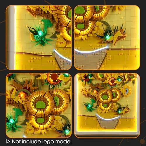 31215 Vincent-Van-Gogh Sunflowers - Led Lighting Kit