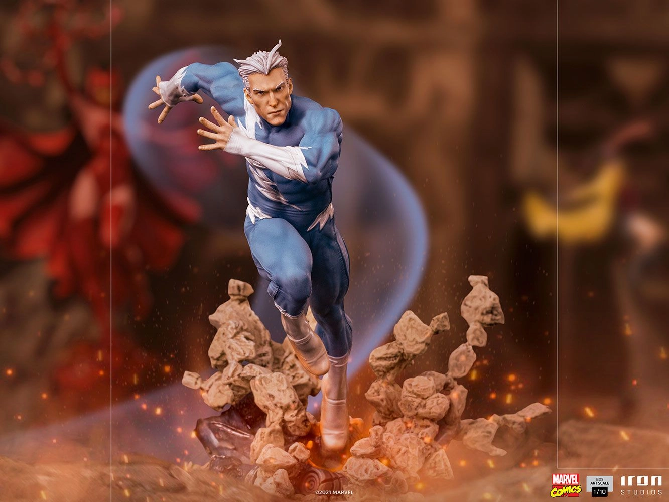 Quicksilver - Marvel - Battle Diorama Series Art Scale 1:10