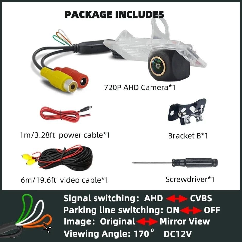 GAF-LS8008 - Top Starlight Night Vision Wire AHD 1080P or 720P