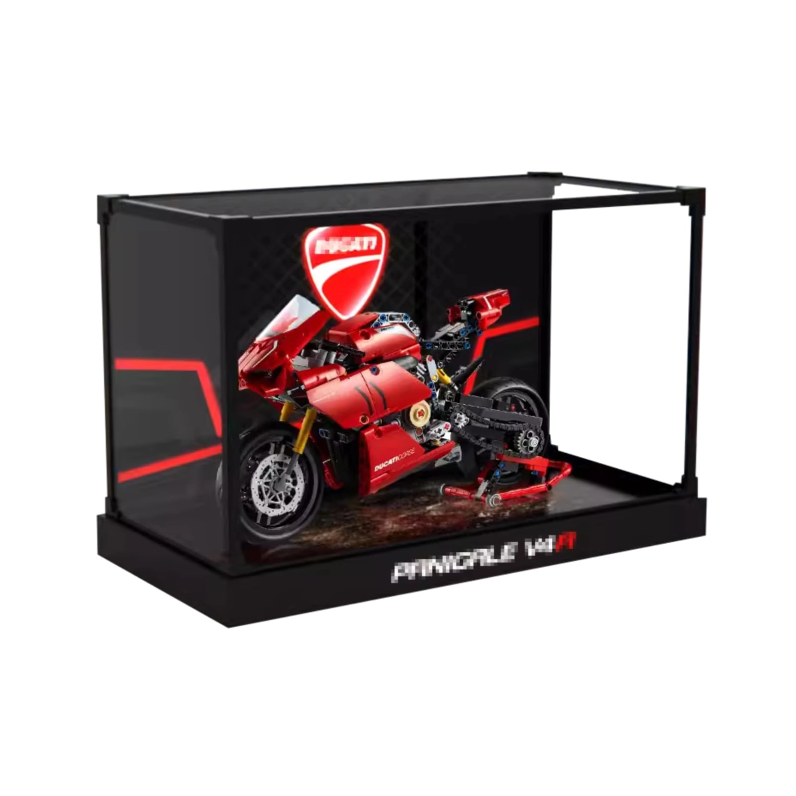 SUNHON LEGO Figures Display Box - 37X16X22cm Acrylic