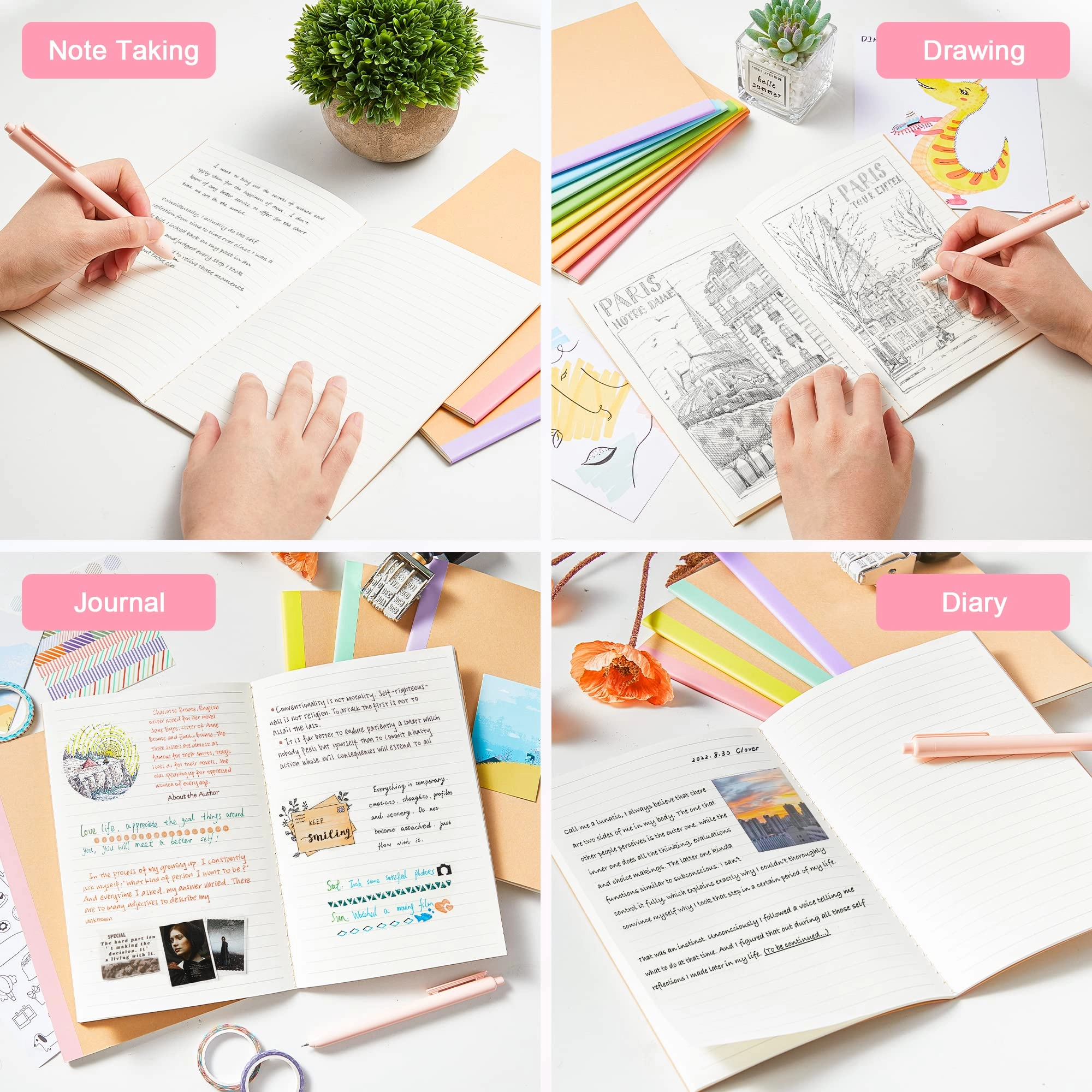Composition Notebook A5 Softcover - Lined 30 Sheets
