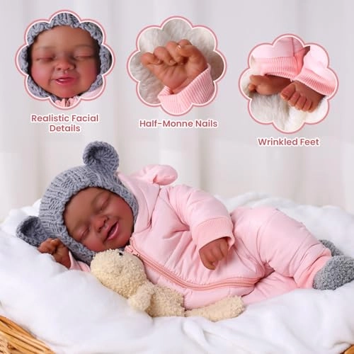 Reborn Doll - Vinyl Cloth Body Ages 3+