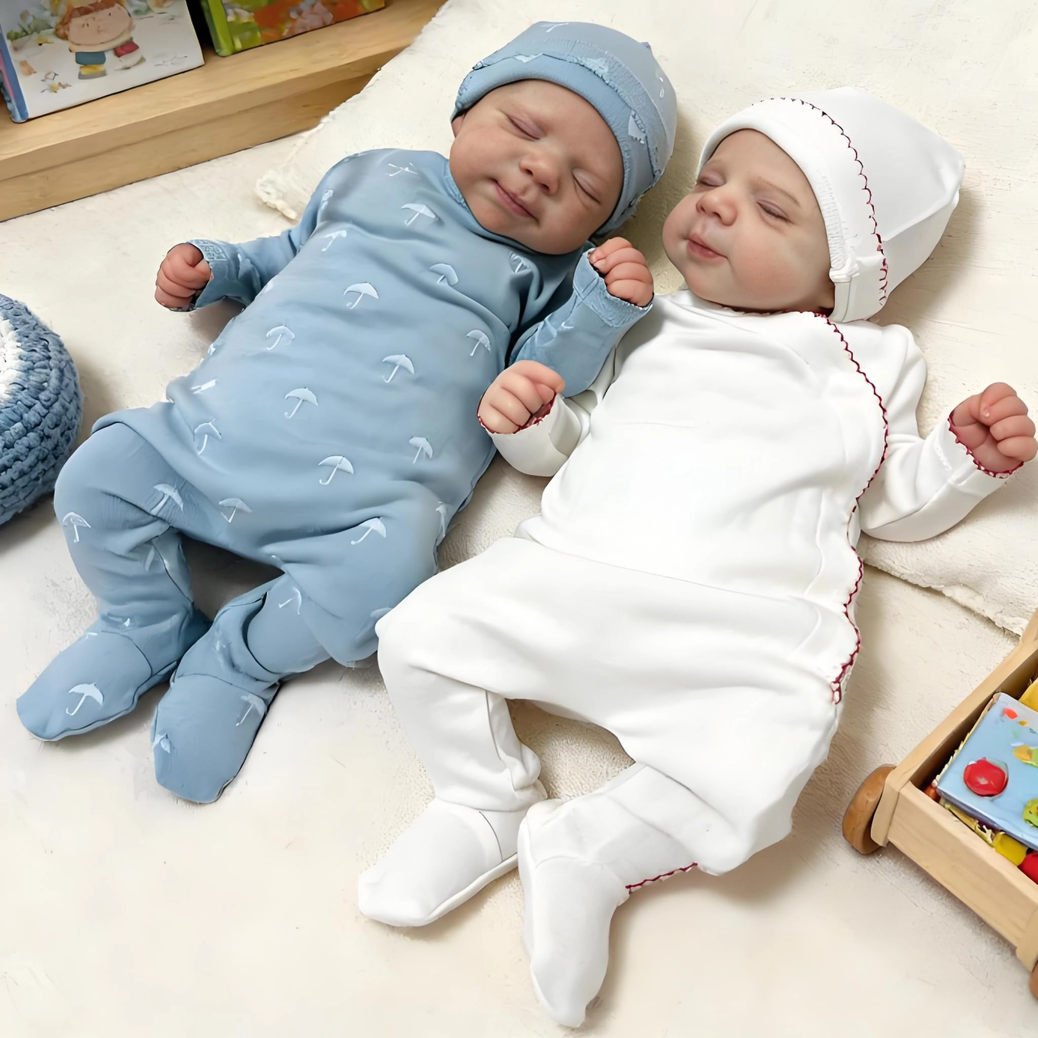 Reborn Baby Doll - 18 inch Twins Ages 3+