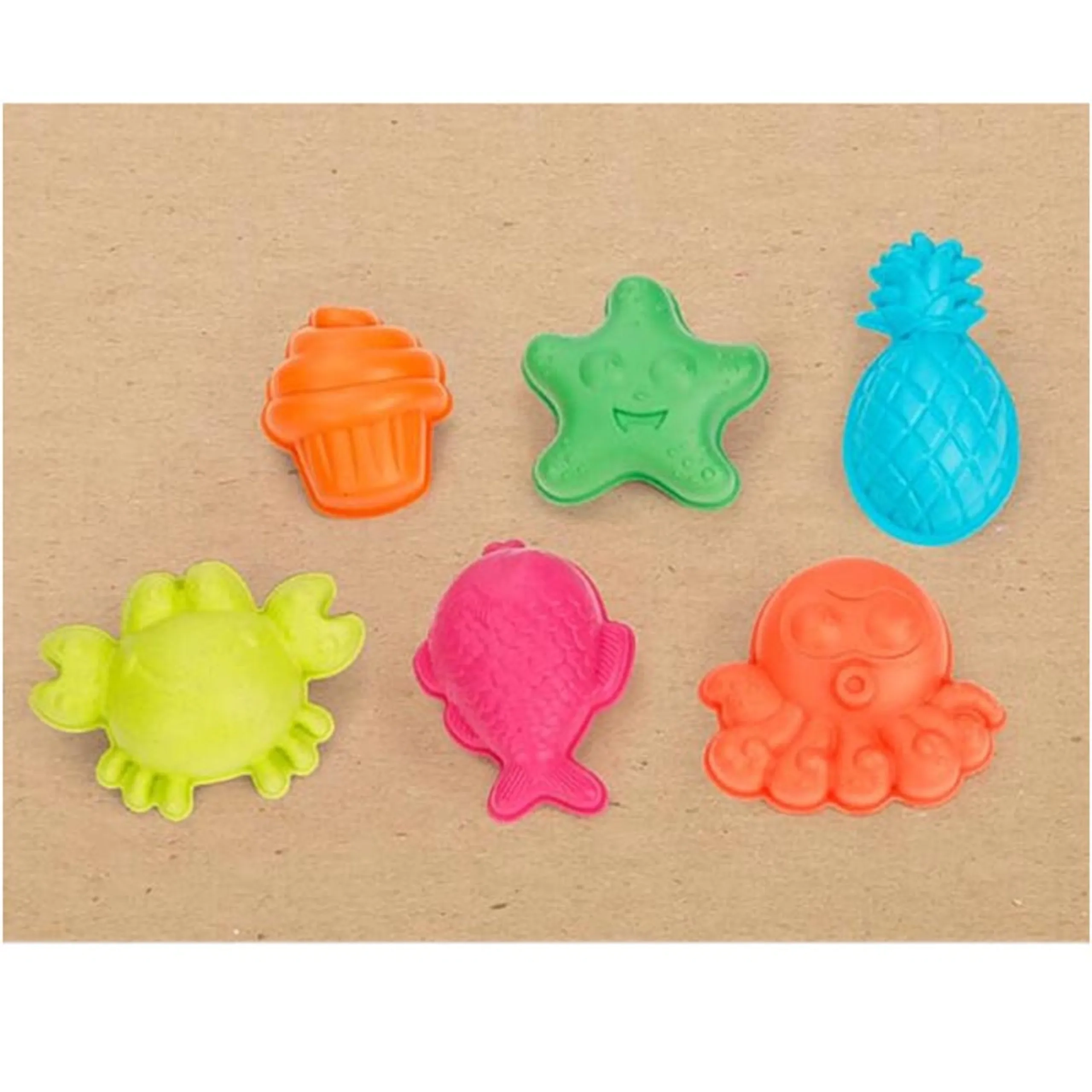 Beach Toy Sea Animal - 6pc-Set