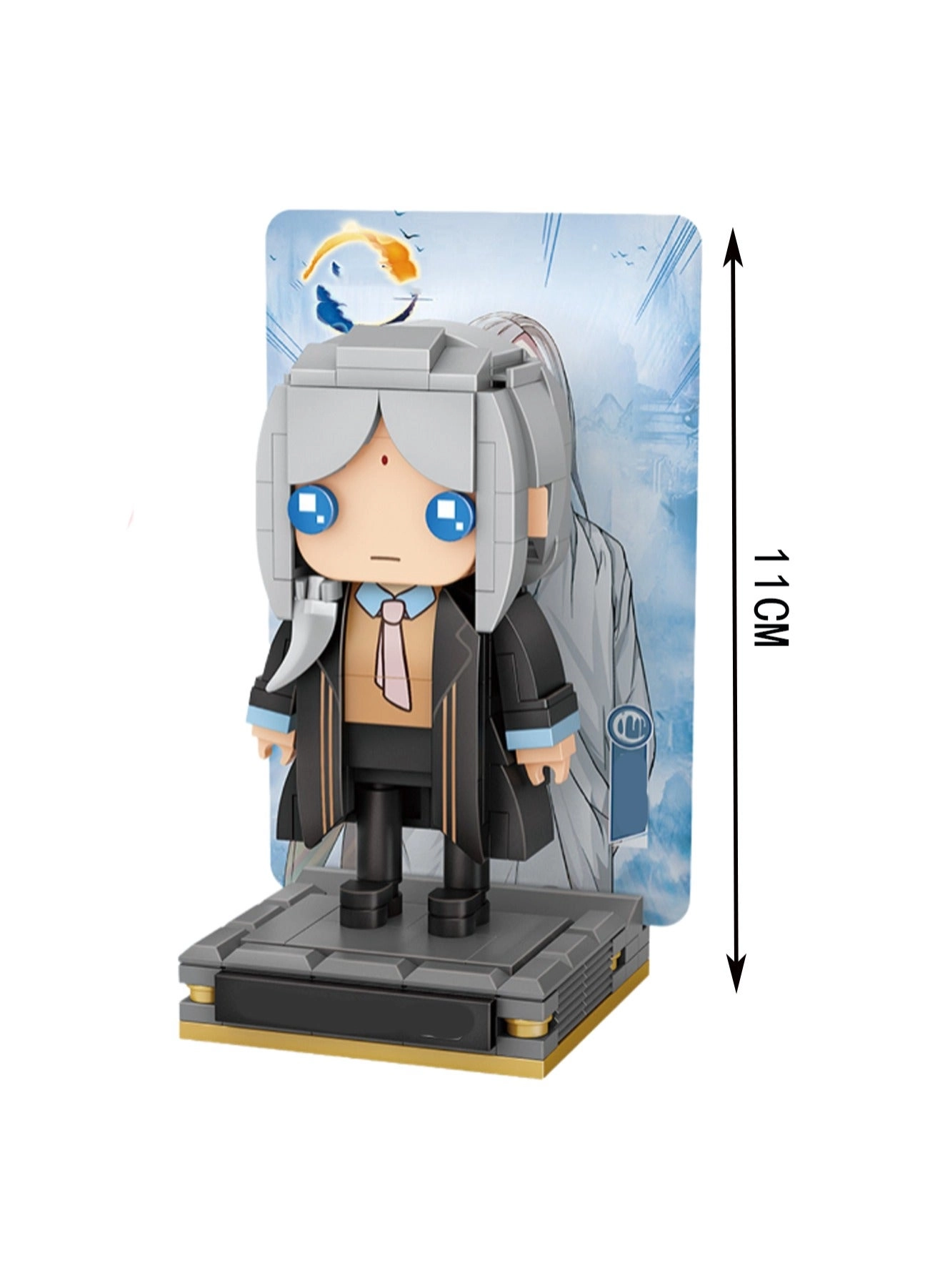 Character Model Set - Silver Hair 251pcs