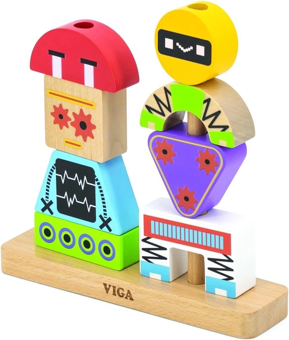 Robot Stacking Blocks - 8 pcs