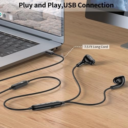 USB Earbuds - Wired Earbud