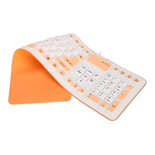 Foldable Silicone Keyboard - Wired