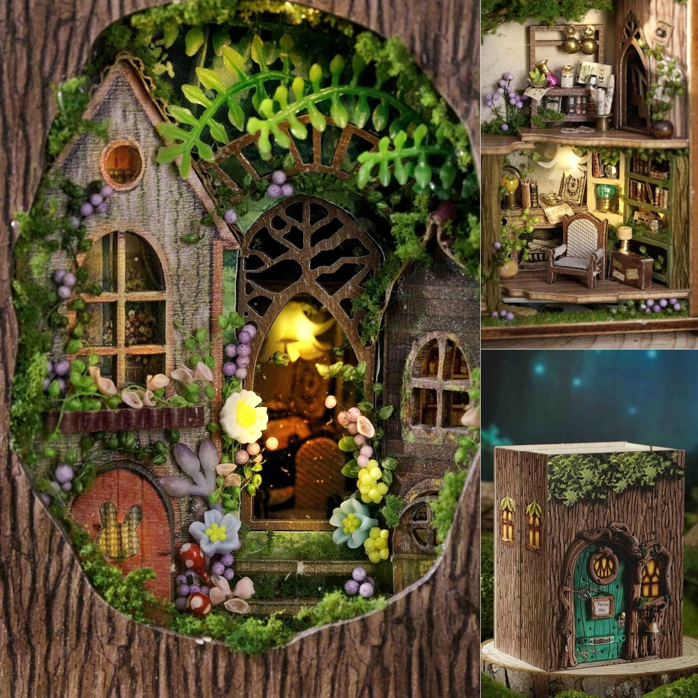 Miniature Dollhouse Kit - Warm House 1:32