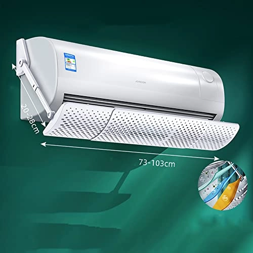 Retractable Air Conditioner Shield - 58*19cm PP+PS+PVC