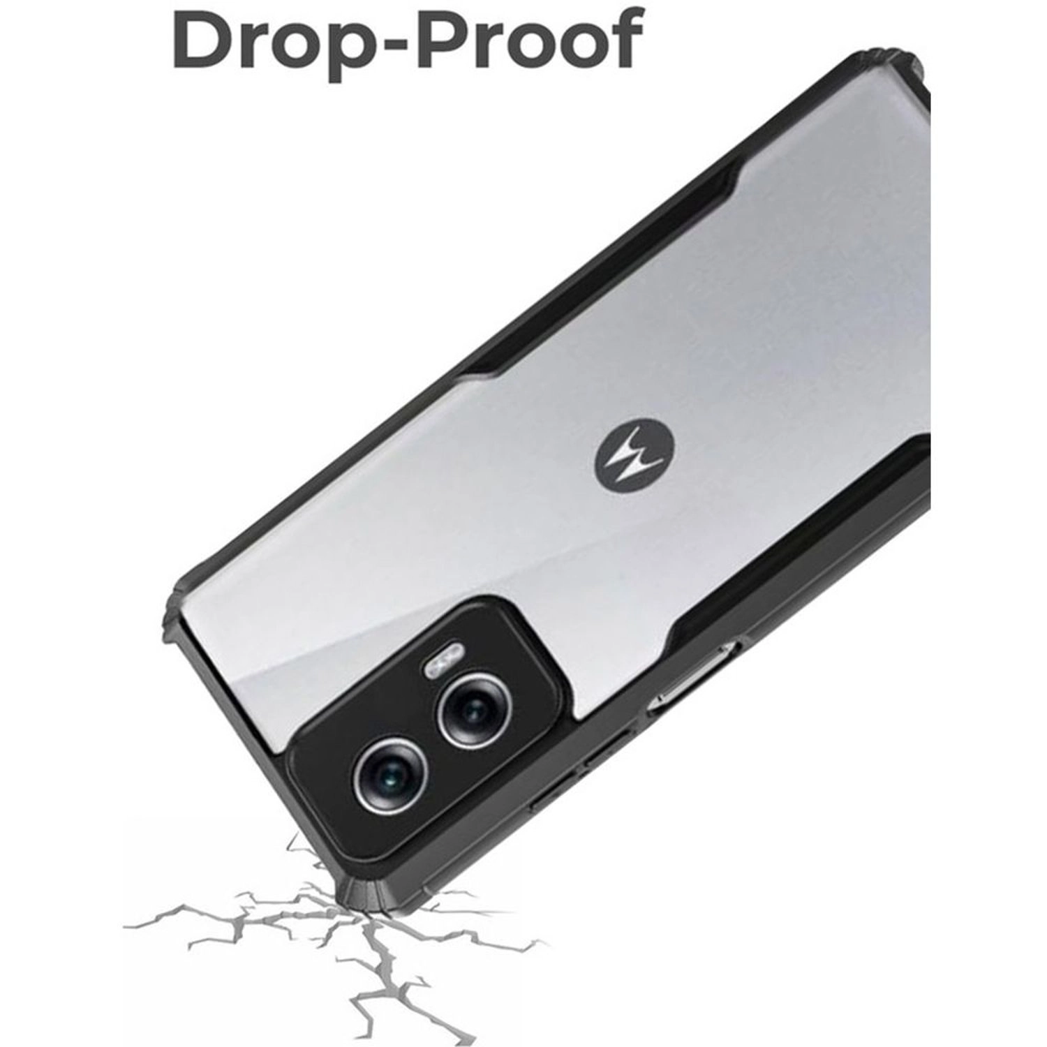 GMBG85 Case With Screen Protector for Moto G85