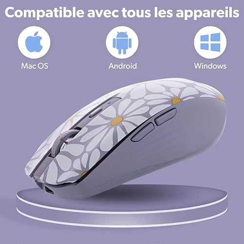 Stylish Design Mouse - Bluetooth USB