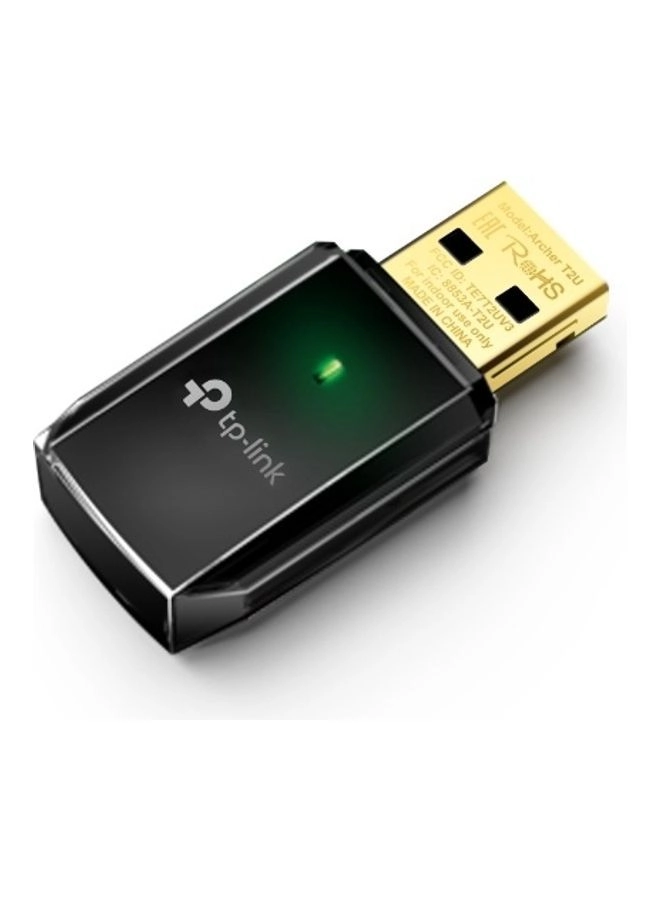 Archer T2U plus - Dual band 2.4 GHz and 5 GHz USB 2.0 Wi-Fi